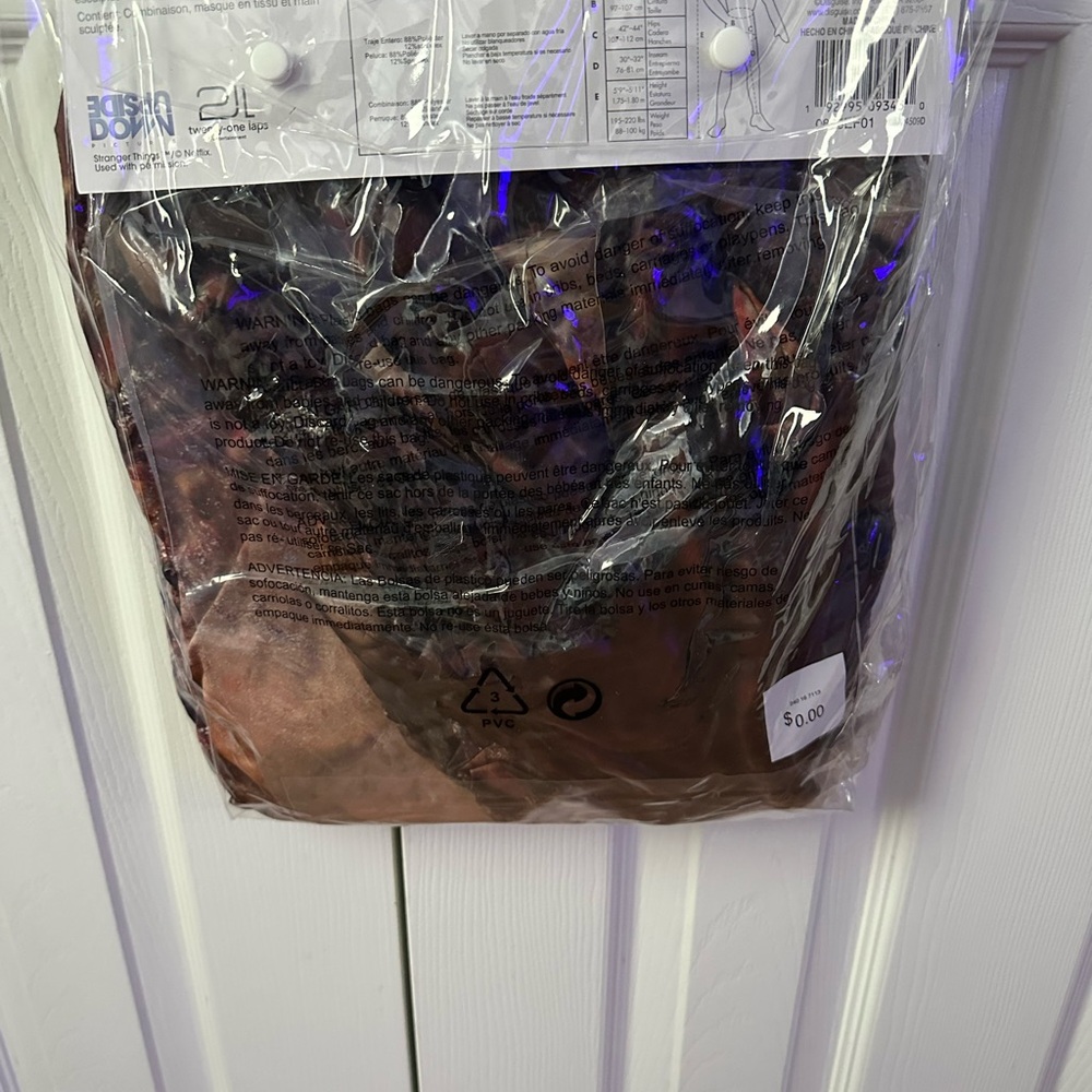 Adult Deluxe Stranger Things Season 4 Vecna Costume Disguise Costumes L-XL 42/46 - Picture 7 of 7